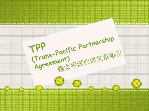 TPP概述