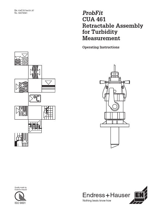 Endress+Hauser CUA 461 可折叠液滴计测试仪操作手册说明书