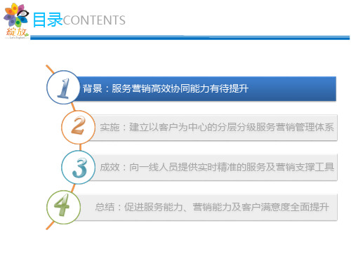 构建客户分层分级管理体系