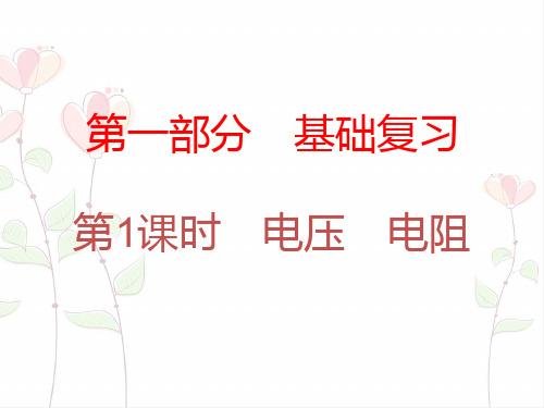 广东省2019届中考物理总复习内文部分课件：第一部分基础复习第1课时