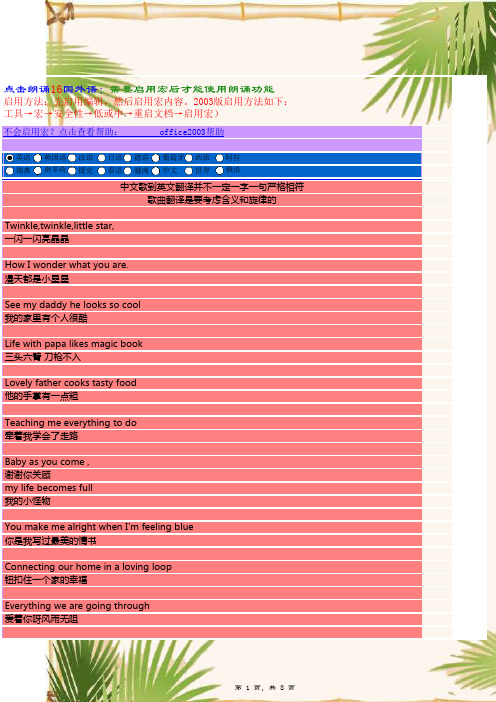 《爸爸去哪儿》英文版听懂高大上的,过个四六级还远吗？