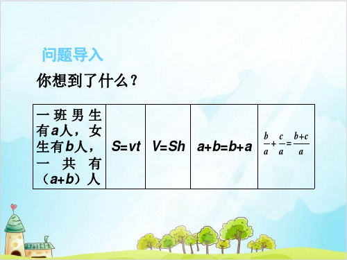 人教版六年级下册数学-式与方程优质PPT