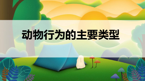 苏教版八年级生物上册《动物行为的主要类型》原创精品课件2