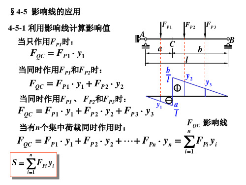 朱慈勉结构力学影响线的应用