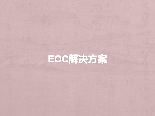 《EOC解决方案》ppt课件