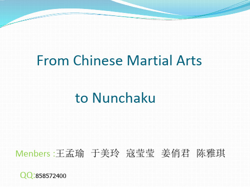 双节棍Nunchaku(英文版系统讲解)