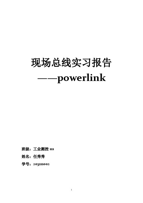 powerlink大作业