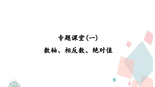 初二七年级数学上册专题课堂1ppt课件