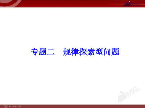 中考二轮专题复习PPT课件