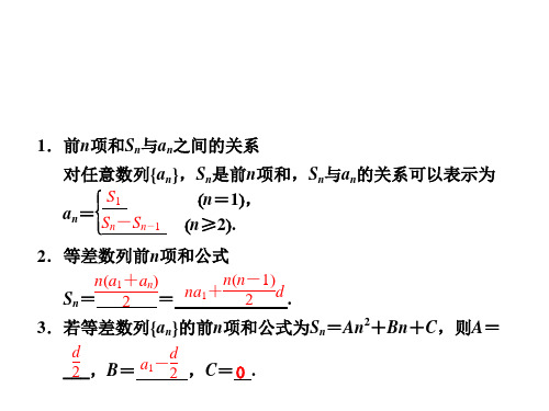 等差数列的前n项和(二) 课件