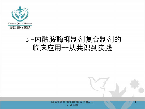 酶抑制剂复合制剂的临床应用从共识到实践课件