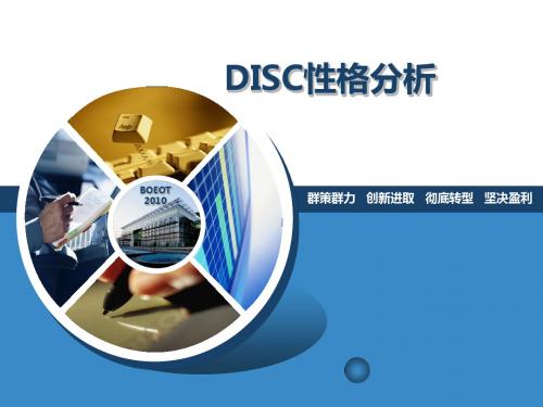 DISC性格测试(人本教练沙龙用)