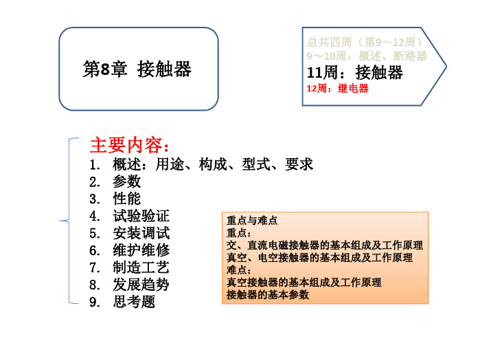 第7章 接触器