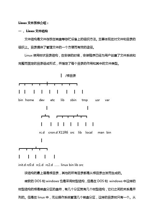 Linux文件系统详解