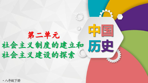 第二单元 社会主义制度的建立与社会主义建设的探索 - 八年级历史下册大单元复习课件(部编版)