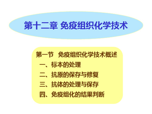 第十二章 免疫组织化学技术