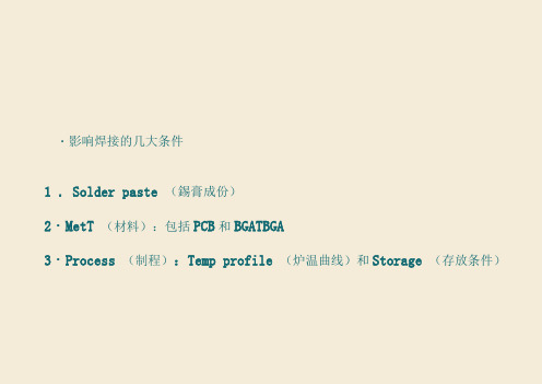 SMT回流焊接技术分析