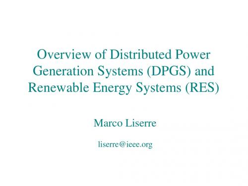 Renewable Energy Systems