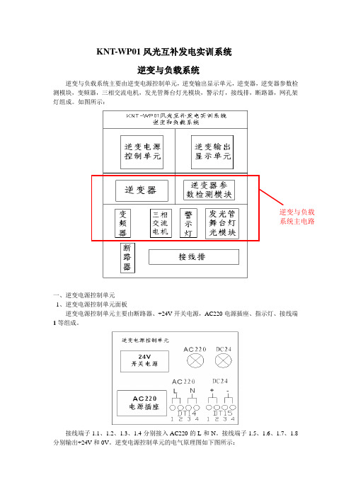 逆变和负载系统