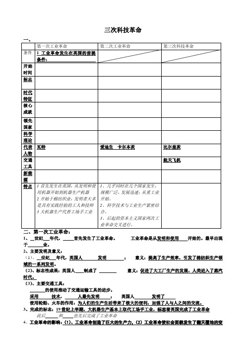 三次科技革命