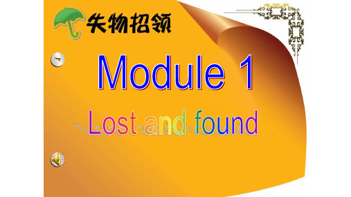 外研版七年级英语下 Module 1 Unit 1 Whose bag is this教学课件(共16张PPT).ppt