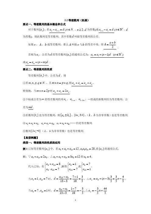 2.2等差数列(拓展)