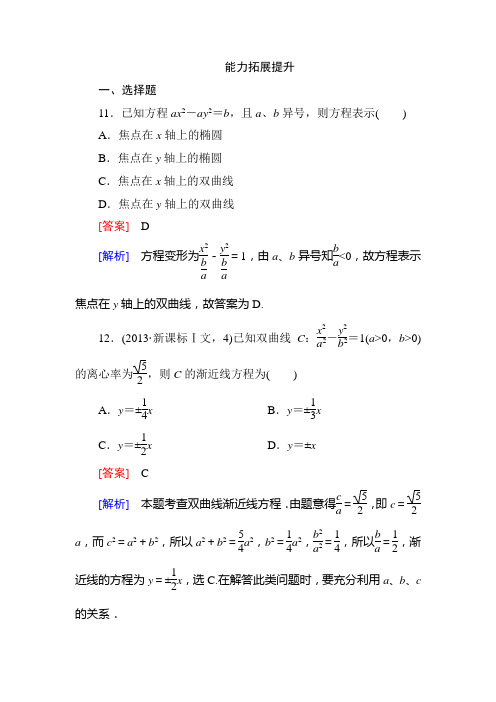 2-2-2 双曲线的简单几何性质