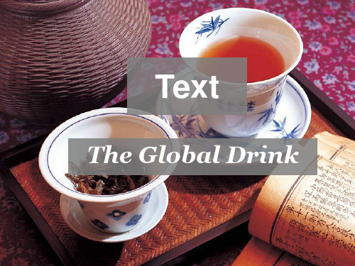 新世纪英语高二第一学期Module OneUnit 2The Global Drink global