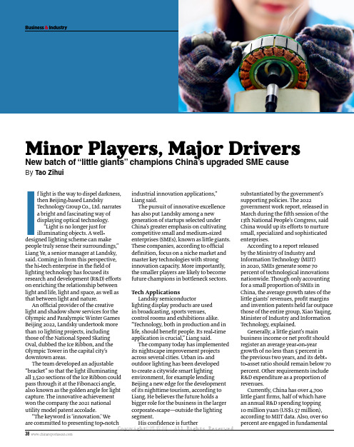 MINOR PLAYERS, MAJOR DRIVERS