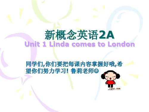 青少版新概念英语2A全单元课件_unit1(共25页).ppt