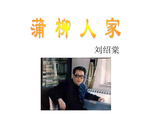蒲柳人家(201912)