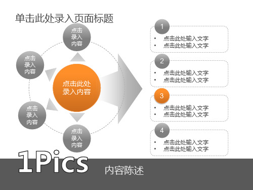 30多个ppt图示模板