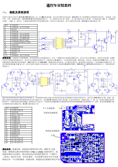 遥控车实验套件