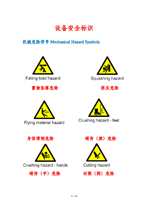 设备安全标识