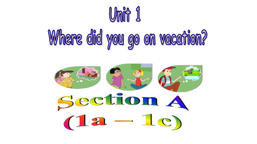 Unit1Wheredidyougoonvacation_SectionA(1a–1c)课件人教版八