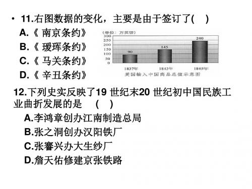 2011年中考历史题