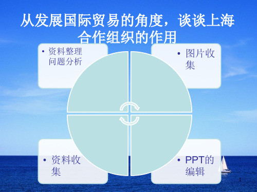 上海合作组织的作用PPT