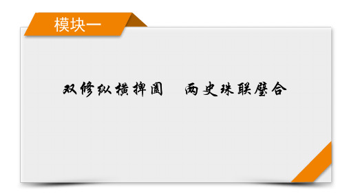 2024年高考历史二轮复习第三编世界史长征揽空天地通——世界史整合提升