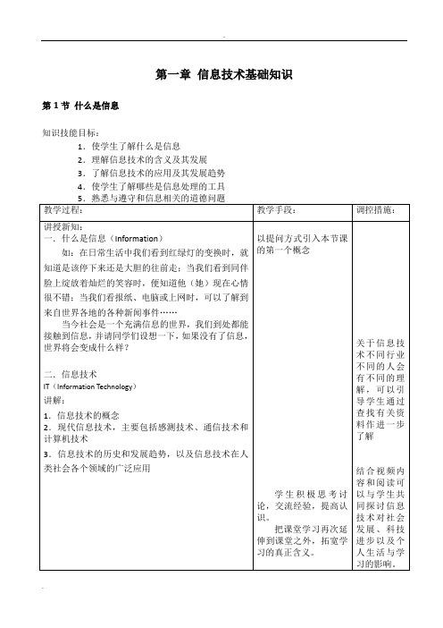 信息技术基础知识