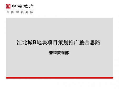 9.25江北嘴项目媒体推广整合