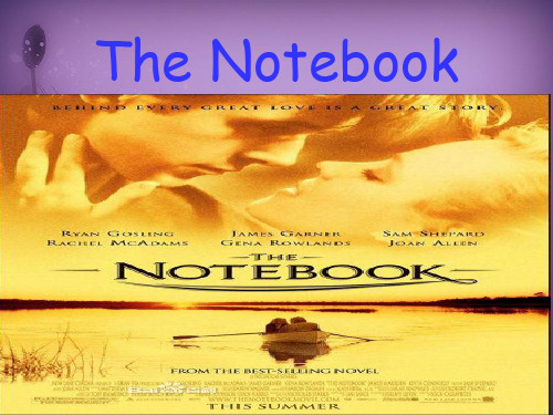 The Notebook恋恋笔记本英文名著