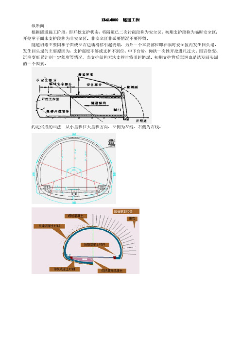 2020一级建造师《公路工程管理与实务》知识点精讲-隧道工程