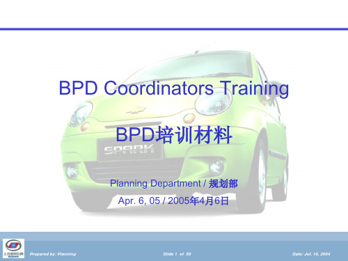 BPD培训教材