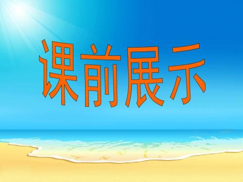 九年级英语下册人教版课件:Unit 13 We’re trying to save the earth.