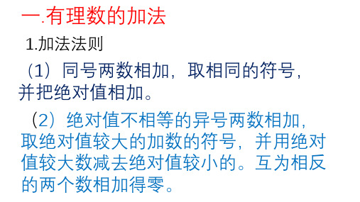 有理数的运算PPT课件