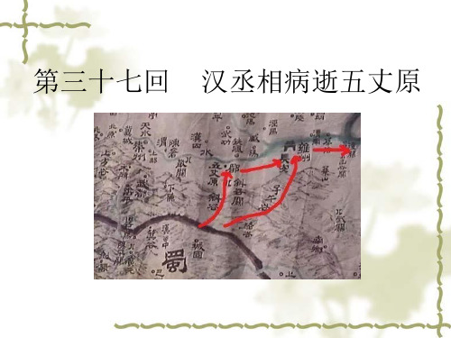 37汉丞相病逝五丈原