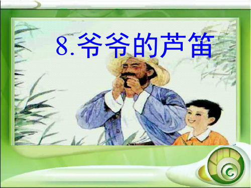 六年级上册语文课件8 爷爷的芦笛课件|鄂教版 (共23张PPT)