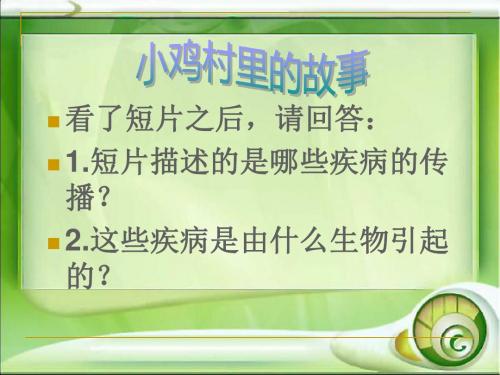 【初中生物】没有细胞结构的微小生物——病毒PPT课件12