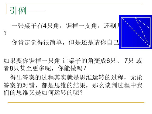 第3章商务谈判思维