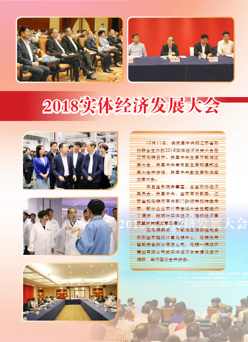 2018实体经济发展大会